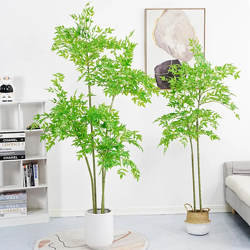 Common Nandina Simulation Green Plant High-End Affordable Luxury Fake Trees Bionic Plant Indoor Large Decoration
Common Nandina Simulation Green Plant High-End Affordable Luxury Fake Trees Bionic Plant Indoor Large Decoration