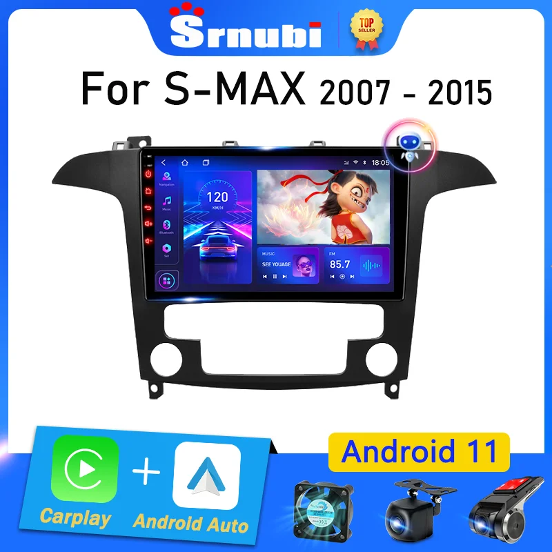 Android 11 Car Audio for Ford S Max S-MAX 2007 - 2015 Radio Navigation Multimedia Player Stereo 2Din Carplay Autoradio Head Unit
Android 11 Car Audio for Ford S Max S-MAX 2007 - 2015 Radio Navigation Multimedia Player Stereo 2Din Carplay Autoradio Head Unit