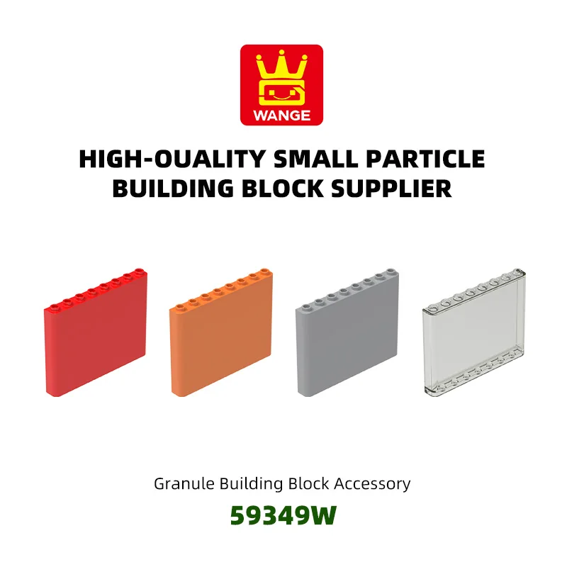 WANGE 9Pcs/Lot 0 8 hole flat plate glass Block Moc Color Accessories Compatible with Brick DIY Children's Toy Assembly Gift Box
WANGE 9Pcs/Lot 0 8 hole flat plate glass Block Moc Color Accessories Compatible with Brick DIY Children's Toy Assembly Gift Box