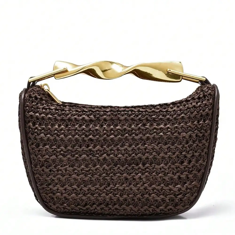 Mini Straw Clutch Purses For Women Designer Evening Handbag Woven Summer Crossbody Purse Shoulder Bag
Mini Straw Clutch Purses For Women Designer Evening Handbag Woven Summer Crossbody Purse Shoulder Bag