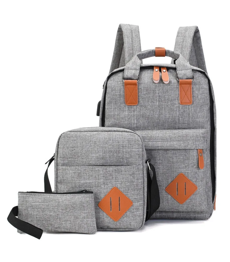 Korean version of simple men's backpack Oxford cloth fashionable versatile messenger horizontal and vertical casual
Korean version of simple men's backpack Oxford cloth fashionable versatile messenger horizontal and vertical casual