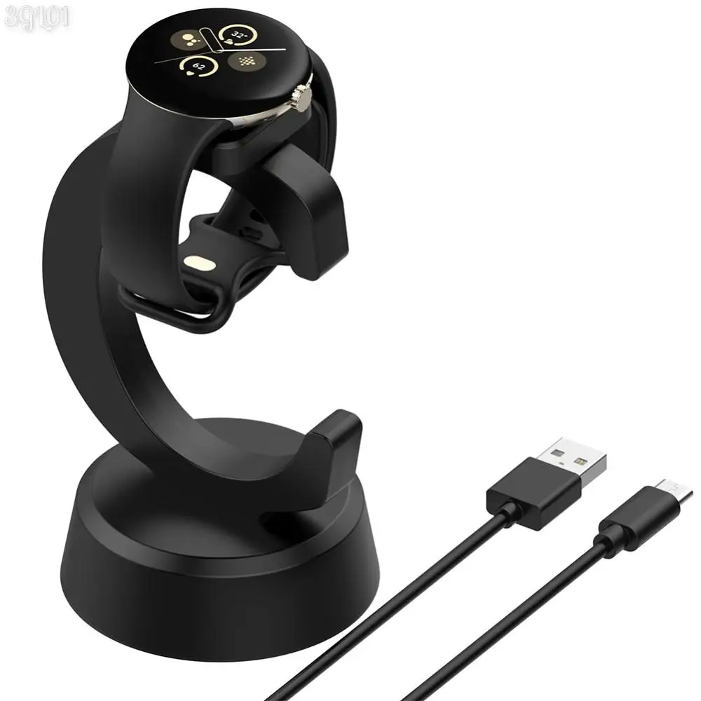 Magnetic Charger Dock Stand with Cable Charging Cradle Charge Station Base for Google Pixel Watch 3/Watch 2/Fitbit ACE LTE
Magnetic Charger Dock Stand with Cable Charging Cradle Charge Station Base for Google Pixel Watch 3/Watch 2/Fitbit ACE LTE