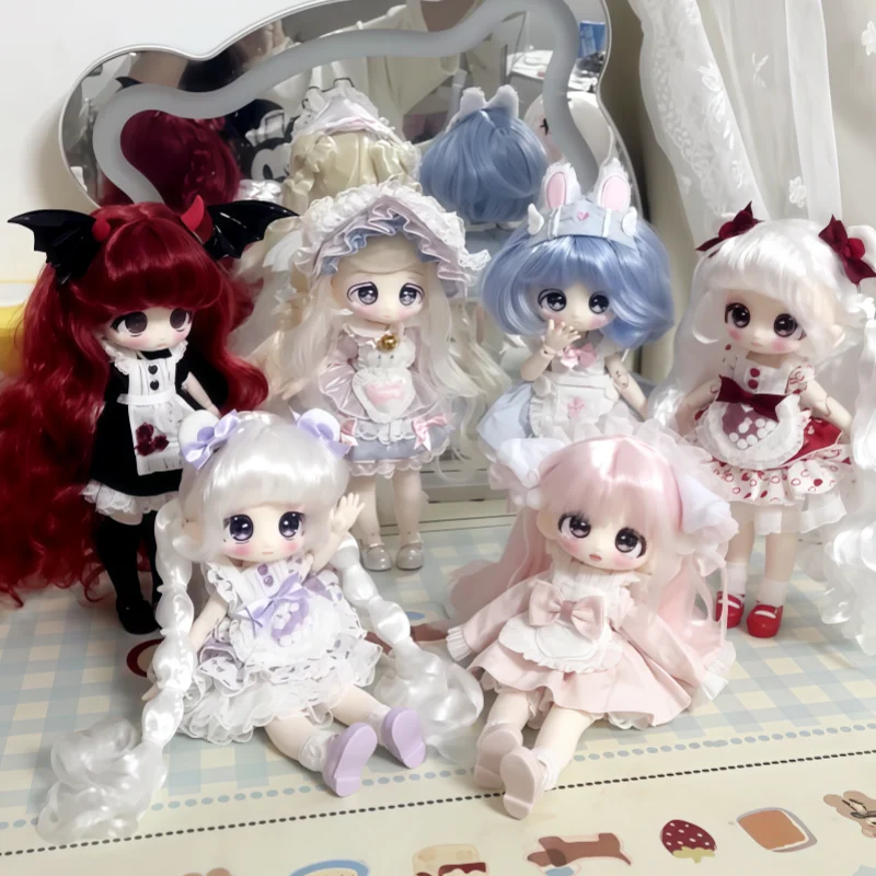 New Genuine Sweet Velvet Series Blind Box Cute Fashion 1/6bjd Doll Mobile Desktop Ornament Handmade Festival Surprise Gifts Toys
New Genuine Sweet Velvet Series Blind Box Cute Fashion 1/6bjd Doll Mobile Desktop Ornament Handmade Festival Surprise Gifts Toys