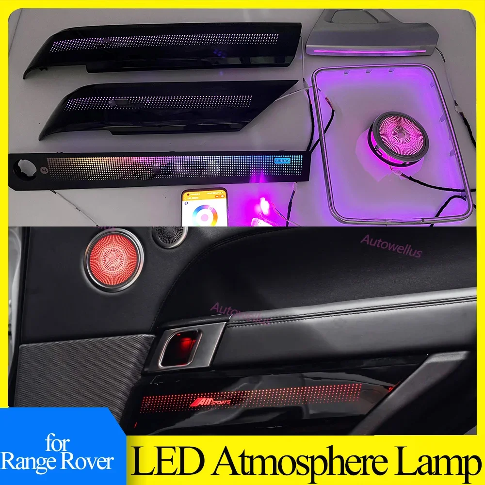 Окружающий свет подходит для Range Rover Vogue Sport 2013 2014 2015-2022 Светодиодная атмосферная лампа Украсьте модификацию лампы внутренней двери
Окружающий свет подходит для Range Rover Vogue Sport 2013 2014 2015-2022 Светодиодная атмосферная лампа Украсьте модификацию лампы внутренней двери