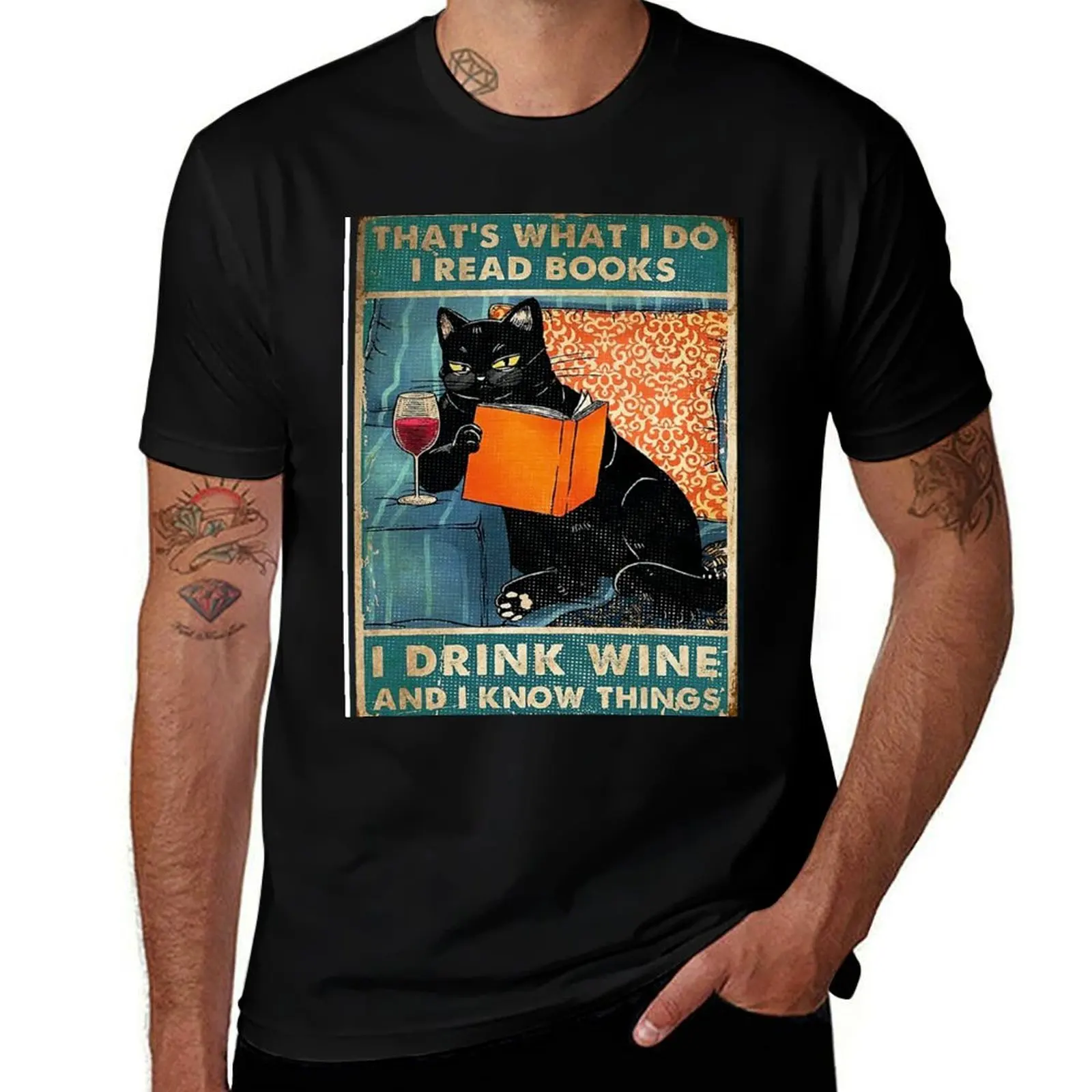 That's what i do I read books I drink wine and know things Metal Print Tapestry T-Shirt 
That's what i do I read books I drink wine and know things Metal Print Tapestry T-Shirt