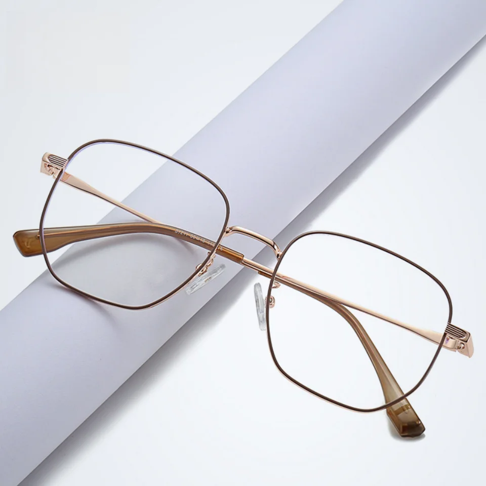Ultra light and Slim Large frame Fashionable Temperament Women's Decorative Eyeglass frame Casual Daily Anti blue light Glasses
Ultra light and Slim Large frame Fashionable Temperament Women's Decorative Eyeglass frame Casual Daily Anti blue light Glasses
