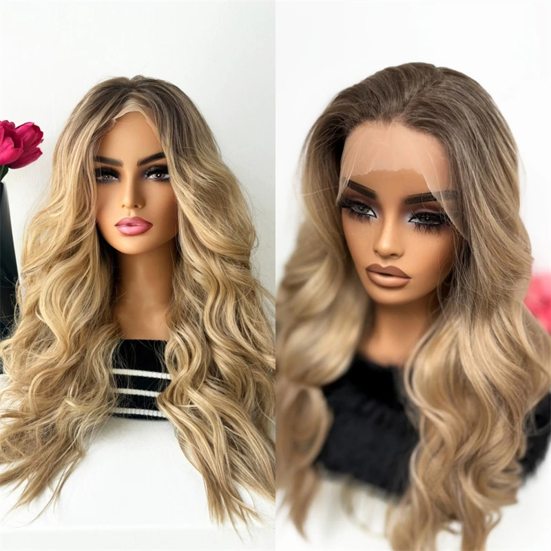 Натуральный парик Natural Density Ombre: золотисто-русый с коричневыми оттенками, синтетический, с HD-кружевной передней частью, без клея, с предварительно выщипанной линией роста волос, 13x4, с свободной прядью, 28 дюймов
Натуральный парик Natural Density Ombre: золотисто-русый с коричневыми оттенками, синтетический, с HD-кружевной передней частью, без клея, с предварительно выщипанной линией роста волос, 13x4, с свободной прядью, 28 дюймов