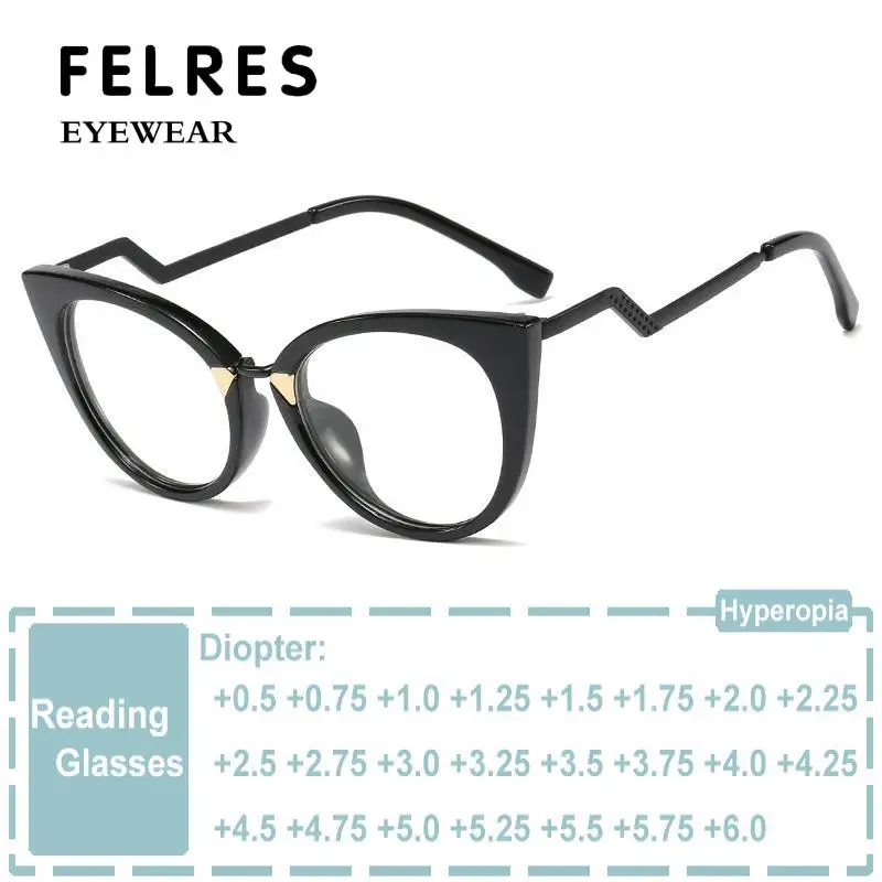 Vintage Cat Eye Transparent Glasses Women Blue Light Filter Computer Glasses Frame Improve Comfort Presbyopia Reading Glasses
Vintage Cat Eye Transparent Glasses Women Blue Light Filter Computer Glasses Frame Improve Comfort Presbyopia Reading Glasses