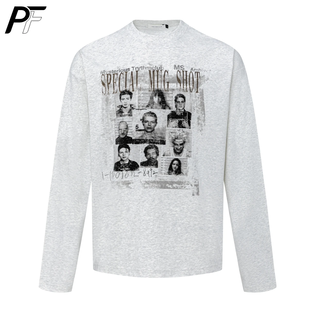 Vintage Special Mug Shot Print Long Sleeve T-shirt Men Women 90s Grunge Oversized Cotton Tee Harajuku Streetwear Casual Tops
Vintage Special Mug Shot Print Long Sleeve T-shirt Men Women 90s Grunge Oversized Cotton Tee Harajuku Streetwear Casual Tops