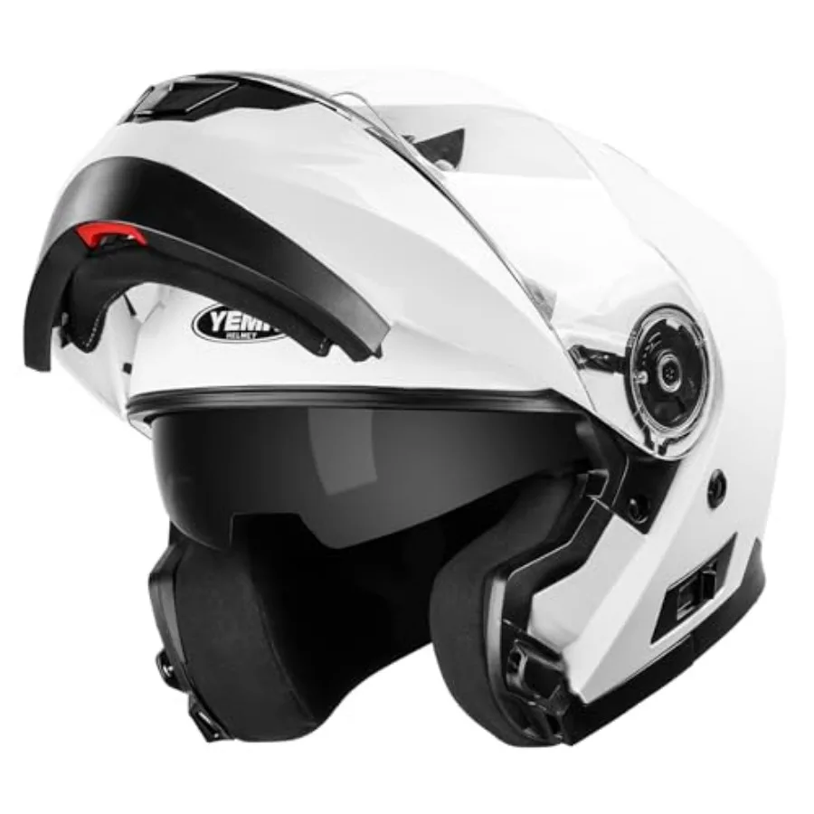 Modular Motorcycle Helmets, DOT Approved Full Face Motorcycle Helmet with with Flip Up Dual Visor for Men and Women - Street, S
Modular Motorcycle Helmets, DOT Approved Full Face Motorcycle Helmet with with Flip Up Dual Visor for Men and Women - Street, S