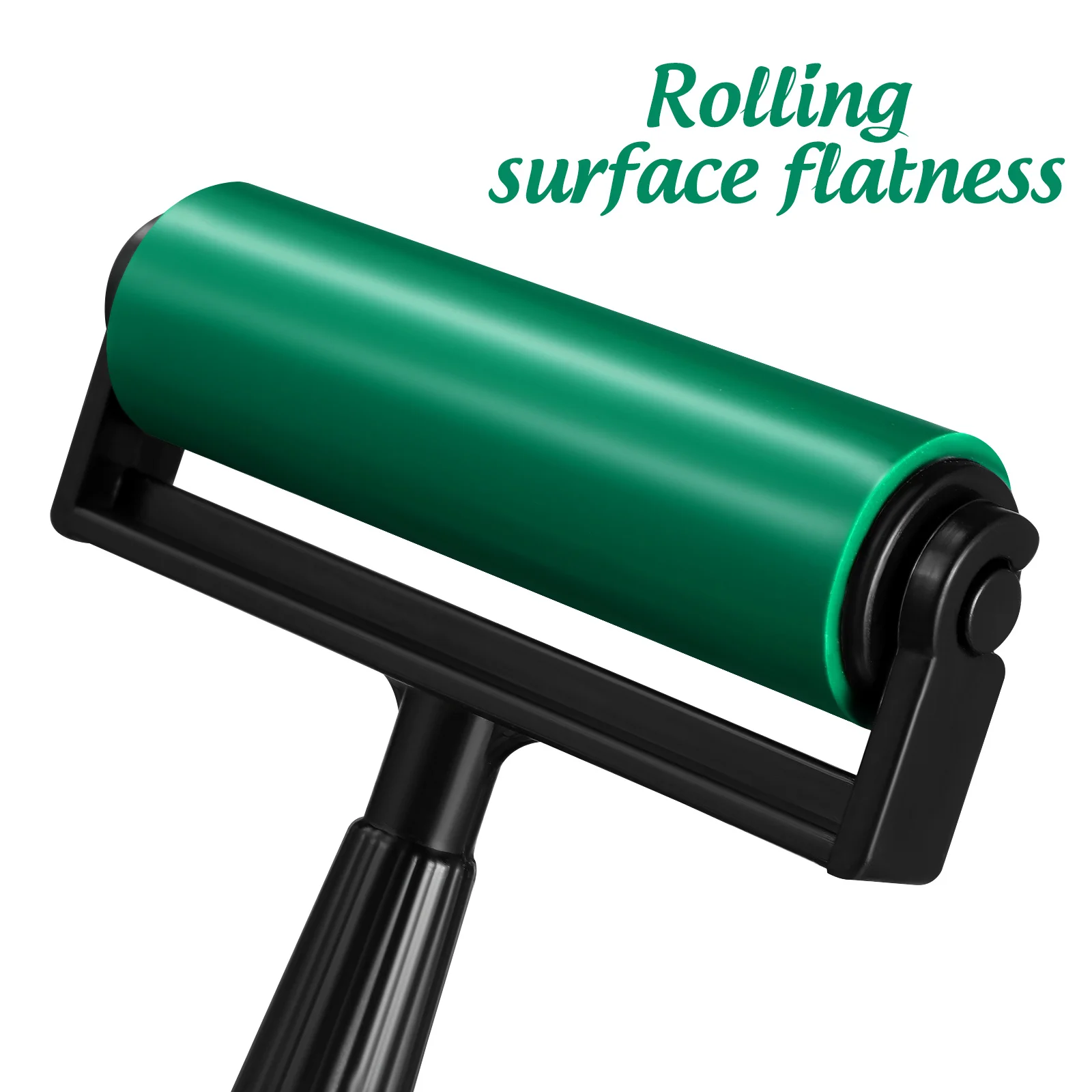 Printmaking Rubber Roller 10Cm Flat Cylinder Comfortable Detachable Handle for Stamping Ink Crafting Projects
Printmaking Rubber Roller 10Cm Flat Cylinder Comfortable Detachable Handle for Stamping Ink Crafting Projects