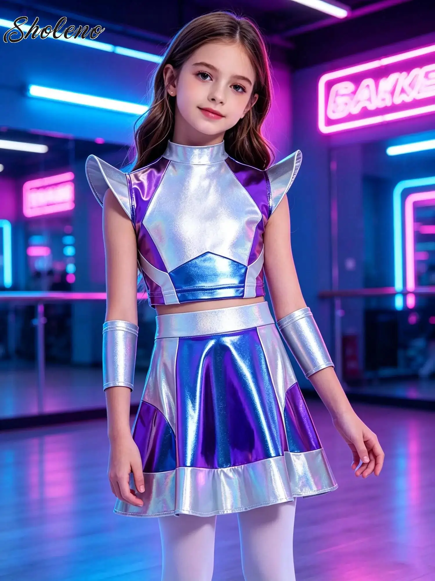 Girls Tutu Ballet Dress Ballerina Bright Mesh Tulle Dress Gymnastics Leotard Dancewear Halloween Alien Cosplay Costume
Girls Tutu Ballet Dress Ballerina Bright Mesh Tulle Dress Gymnastics Leotard Dancewear Halloween Alien Cosplay Costume