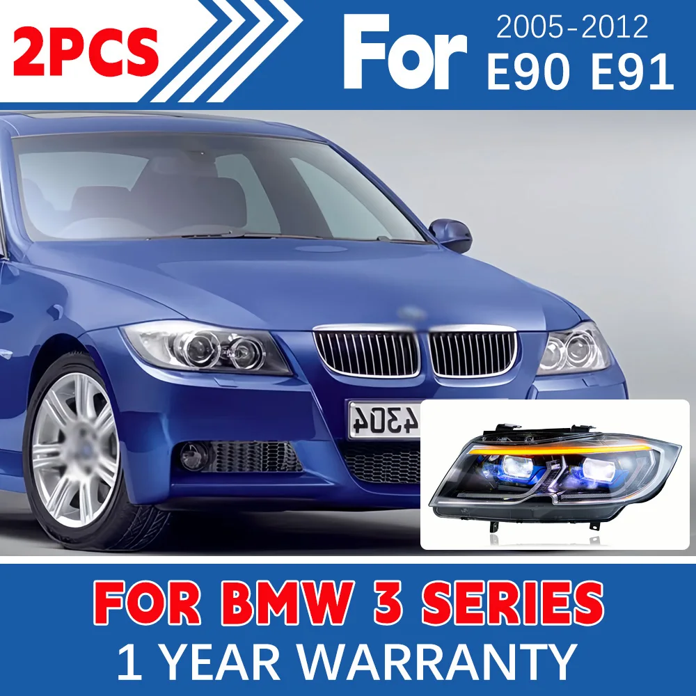 2Pcs For Angel Eyes Bmw E90 E91 2005-2012 Car Led Lights Drl Dynamic Turning Front Headlights Headlamp Assembly Auto Accessory
2Pcs For Angel Eyes Bmw E90 E91 2005-2012 Car Led Lights Drl Dynamic Turning Front Headlights Headlamp Assembly Auto Accessory