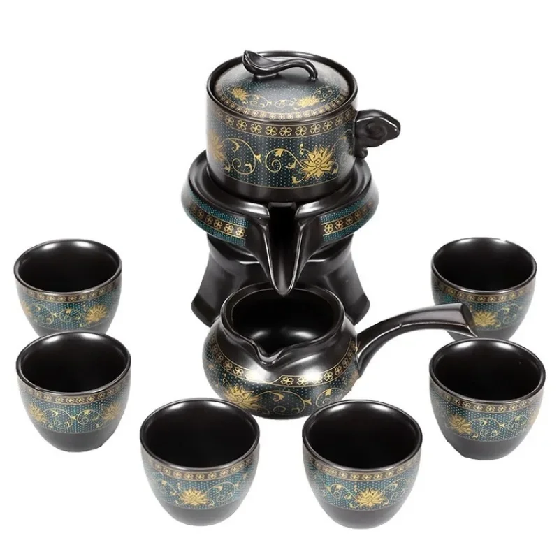 Handmade Gongfu Mill Teapot Set 6 Cups Tea Ceremony Ceramic Vintage Classic Kung Fu Tea Set with Gift Box
Handmade Gongfu Mill Teapot Set 6 Cups Tea Ceremony Ceramic Vintage Classic Kung Fu Tea Set with Gift Box