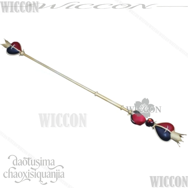 Twisted game Wonderland cosplay Heartslabyul Riddle Rosehearts 150cm 3D Polylactic Acid Cane Prop Magic staff Comic Con Festival
Twisted game Wonderland cosplay Heartslabyul Riddle Rosehearts 150cm 3D Polylactic Acid Cane Prop Magic staff Comic Con Festival
