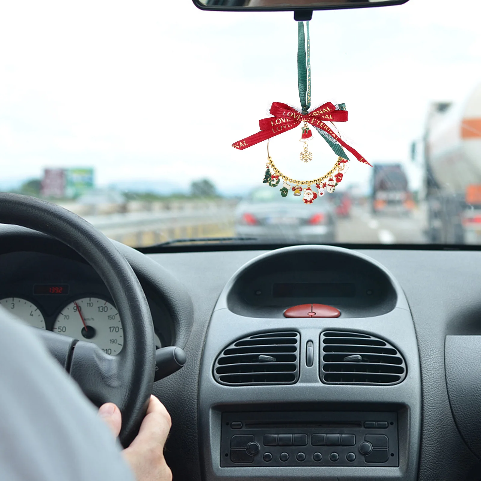 Christmas Ornaments Adorable Car Mirror Decor Hanging Interior Charms Decorations Rearview Automobile
Christmas Ornaments Adorable Car Mirror Decor Hanging Interior Charms Decorations Rearview Automobile