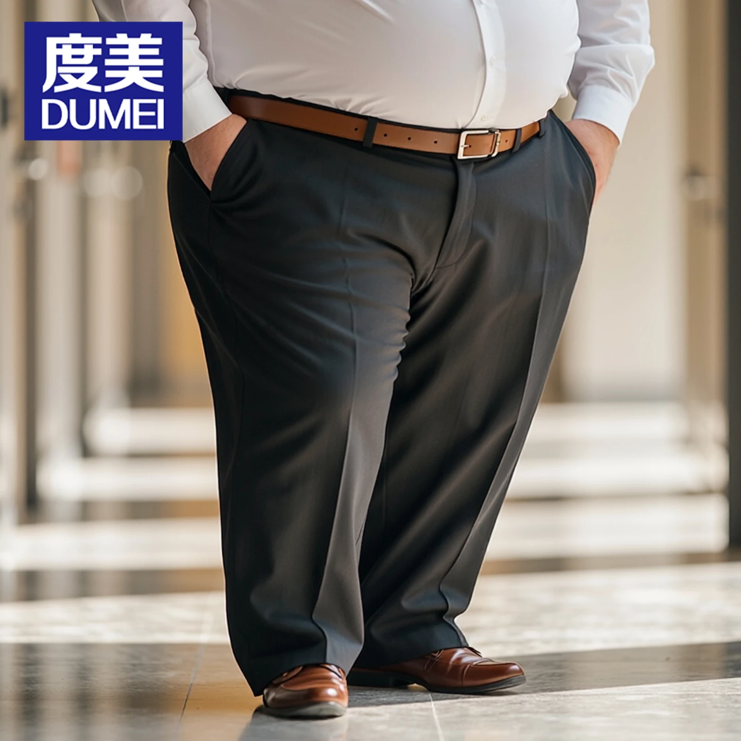 Plus Size Stretch Dress Pants for Men 250–380 lbs, Big Belly Friendly 10XL (56" ), Summer Lightweight Breathable Formal Pants
Plus Size Stretch Dress Pants for Men 250–380 lbs, Big Belly Friendly 10XL (56" ), Summer Lightweight Breathable Formal Pants