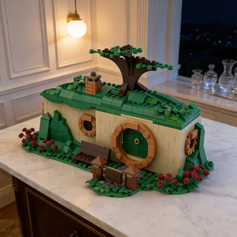 657pcs MOC Bag End Hobbit Lord Rings The Model Building Blocks Construction Christmas Gifts Toy Creative DIY Idea Architecture
657pcs MOC Bag End Hobbit Lord Rings The Model Building Blocks Construction Christmas Gifts Toy Creative DIY Idea Architecture