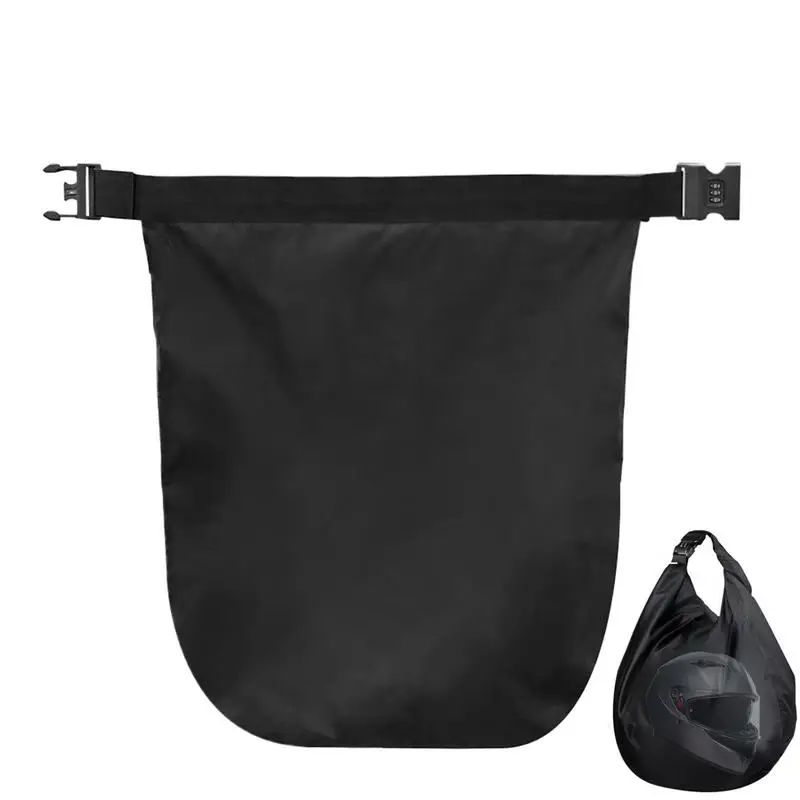 Helmet Bag Waterproof Riding Gears Pouch Large Multi-Purpose Helmet Bag With Combination Lock For Commuting Racing Camping
Helmet Bag Waterproof Riding Gears Pouch Large Multi-Purpose Helmet Bag With Combination Lock For Commuting Racing Camping