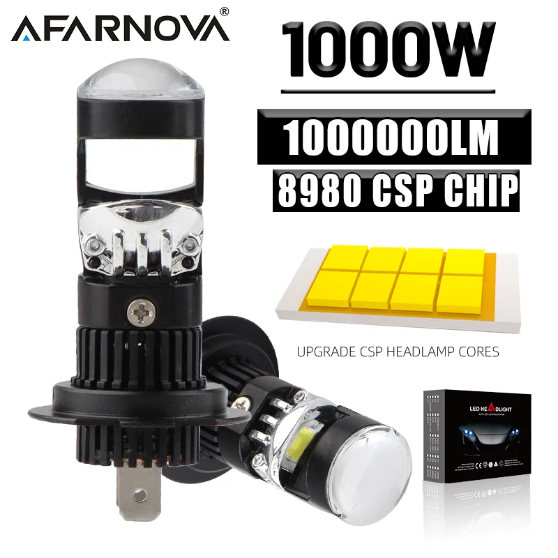 Светодиодный объектив проектора H4 LHD Mini 1000000 Светодиодные линзы LM, лампы для автомобильных фар, чип CSP, дальний ближний свет, 1000 Вт, Canbus, авто турбо-светильник, 12 В
Светодиодный объектив проектора H4 LHD Mini 1000000 Светодиодные линзы LM, лампы для автомобильных фар, чип CSP, дальний ближний свет, 1000 Вт, Canbus, авто турбо-светильник, 12 В