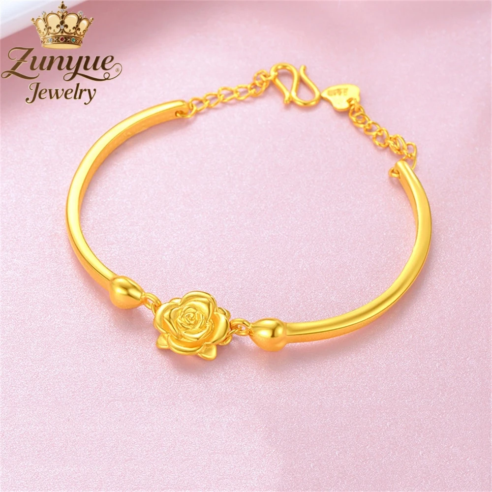 Sand Gold Rose Bracelet Luxury Quality Jewelry Fashion Jewelry Best Selling Handicraft Exquisite Charms Elegant Popular High-End
Sand Gold Rose Bracelet Luxury Quality Jewelry Fashion Jewelry Best Selling Handicraft Exquisite Charms Elegant Popular High-End
