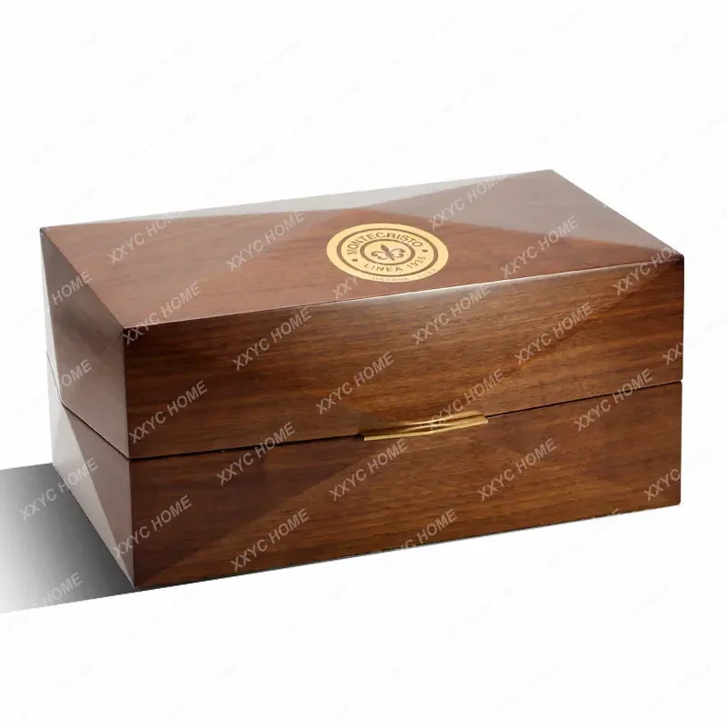Cigar Box Sapele Solid Wood Humidifying Moisturizing Cigar Box Household Solid Wood Cigar Box
Cigar Box Sapele Solid Wood Humidifying Moisturizing Cigar Box Household Solid Wood Cigar Box
