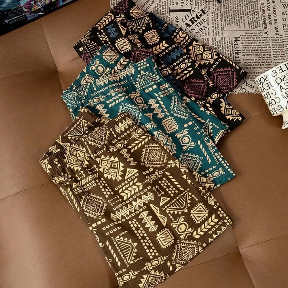 Мужские трусы-боксеры больших размеров, бесшовное нижнее белье с этническим принтом для мужчин, короткие эластичные шорты, трусы для мальчиков-подростков
Мужские трусы-боксеры больших размеров, бесшовное нижнее белье с этническим принтом для мужчин, короткие эластичные шорты, трусы для мальчиков-подростков