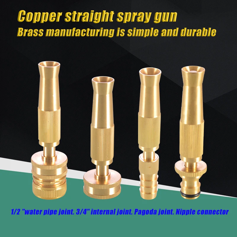 1-20pcs Copper Nipple Direct Water Spray Gun Head Spray Nozzle Car Wash Water Quick Connector Home Garden Hose Adjustable Gun
1-20pcs Copper Nipple Direct Water Spray Gun Head Spray Nozzle Car Wash Water Quick Connector Home Garden Hose Adjustable Gun