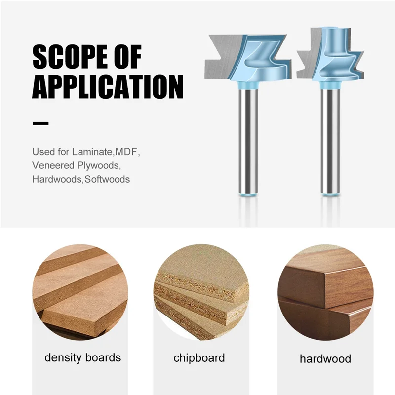 WCS-Drawer Slide Rails Router Bit 6Mm Shank Helical Tenon Knife Tenon Cutter For Woodworking Tool
WCS-Drawer Slide Rails Router Bit 6Mm Shank Helical Tenon Knife Tenon Cutter For Woodworking Tool