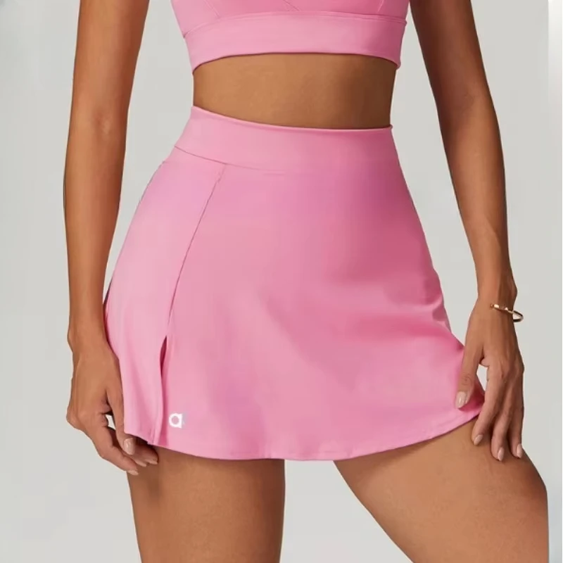 a-high-waisted Yoga Short skirt Breathable mini culottes Running fitness tennis anti-slip sports dress
a-high-waisted Yoga Short skirt Breathable mini culottes Running fitness tennis anti-slip sports dress
