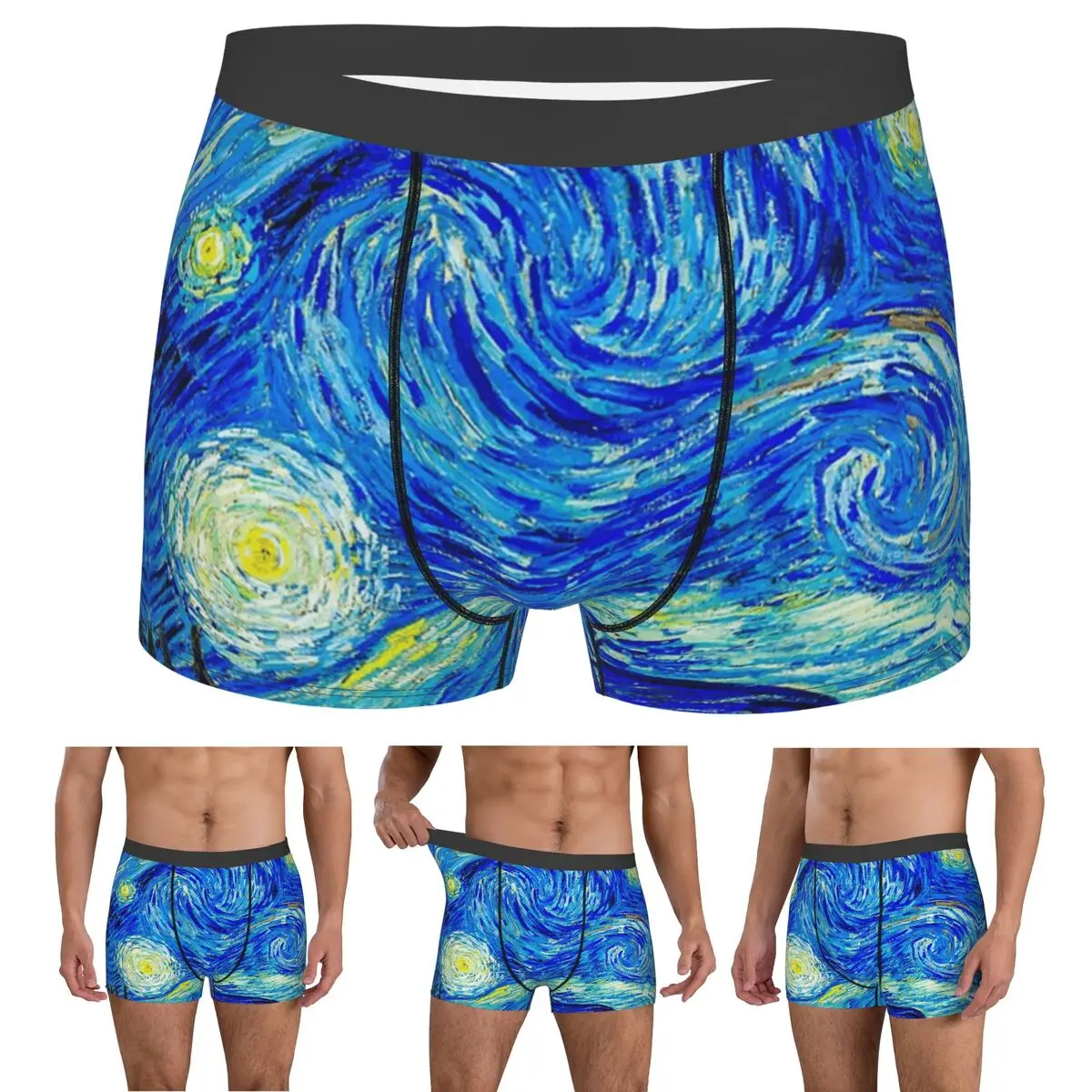 Трусы-боксеры, шорты Starlight Night Van Gogh (3) трусики, мужское мягкое нижнее белье для мужчин, подарки бойфренду
Трусы-боксеры, шорты Starlight Night Van Gogh (3) трусики, мужское мягкое нижнее белье для мужчин, подарки бойфренду