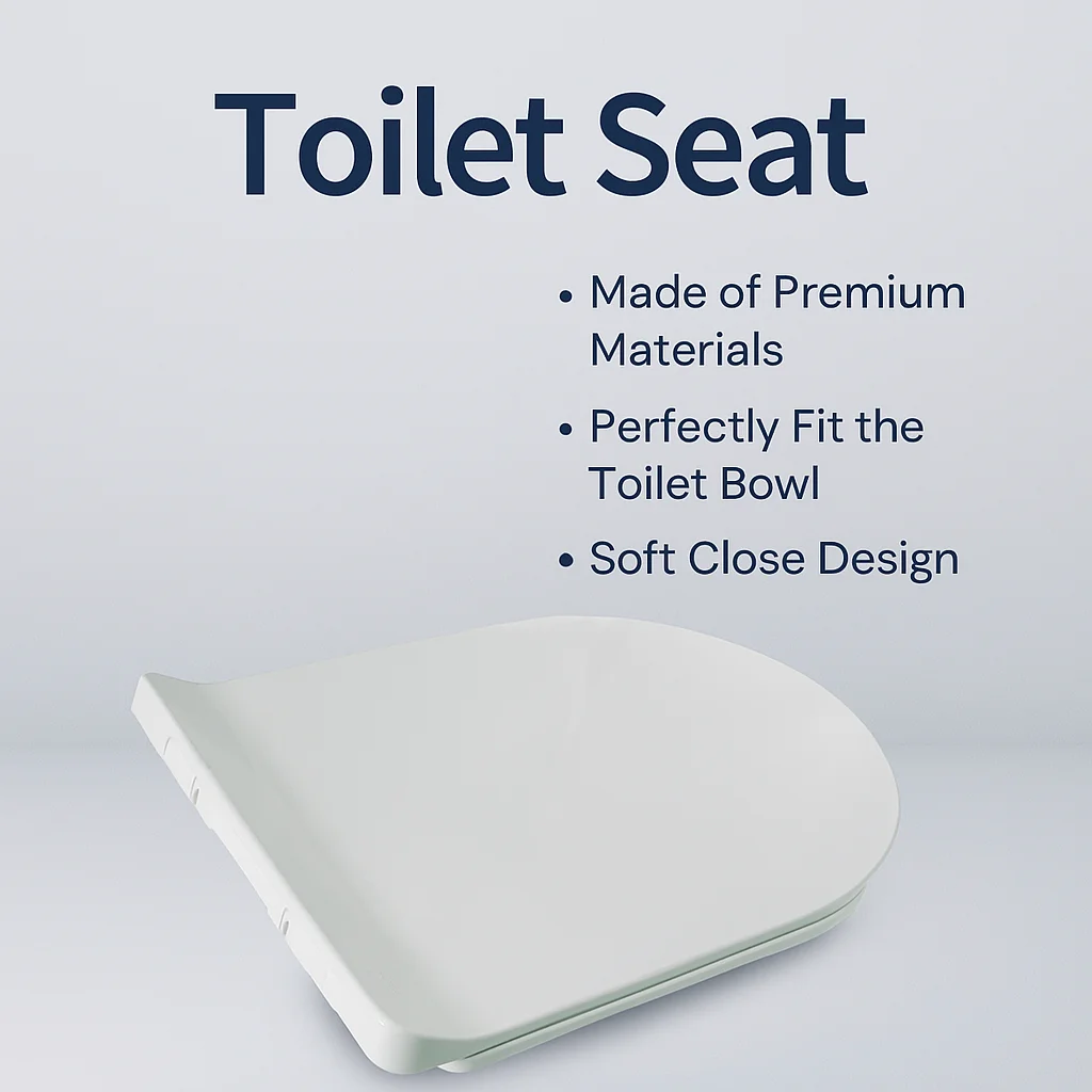 Easy Clean Toilet Seat, Smooth Surface Design, Quick Release Toilet Lid for Home Hotel Bathroom
Easy Clean Toilet Seat, Smooth Surface Design, Quick Release Toilet Lid for Home Hotel Bathroom