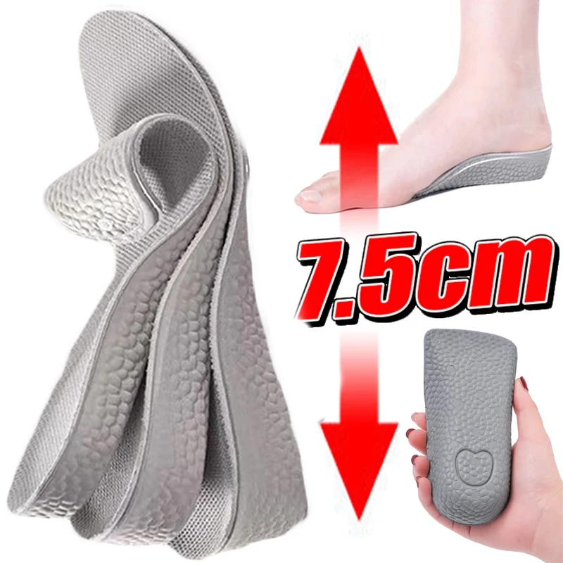 Invisible Height Increase Insoles For Men Women 1.5/2.5/3.5cm Cushion Height Lift Foot Massage Massage Shoes Insole Inserts
Invisible Height Increase Insoles For Men Women 1.5/2.5/3.5cm Cushion Height Lift Foot Massage Massage Shoes Insole Inserts