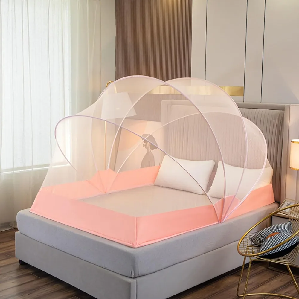 Folding Mosquito Net Tent Canopy Pop Up Mosquito Net Bed Tent with Bottom Mosquito Nettings Folding Portable (D 80x90CM)
Folding Mosquito Net Tent Canopy Pop Up Mosquito Net Bed Tent with Bottom Mosquito Nettings Folding Portable (D 80x90CM)