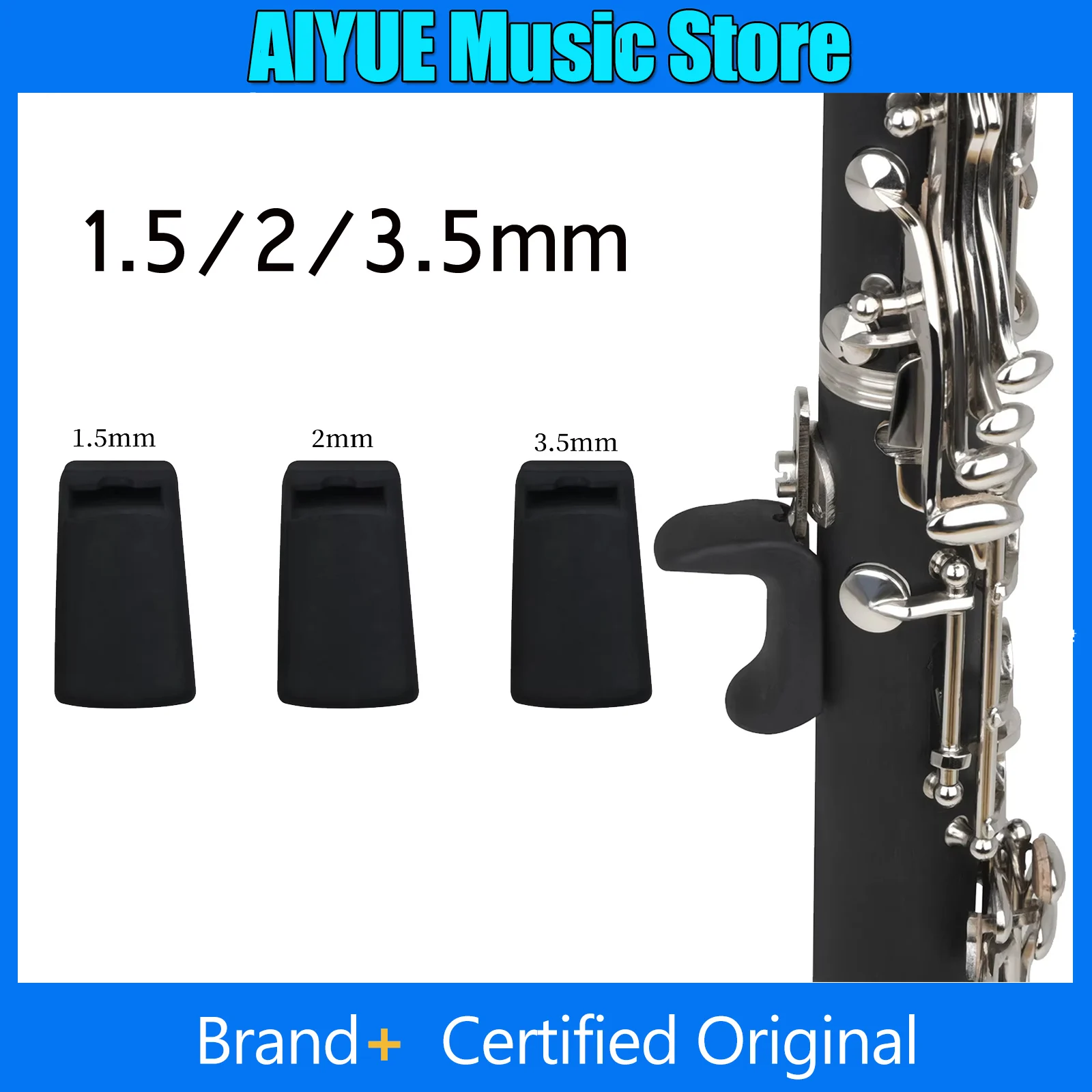 Clarinet Oboe Thumb Finger Rest Cover Silicone 1.5mm 2mm 3.5mm Adjustable Woodwind Instruments Parts Clarinet Oboe Accessories
Clarinet Oboe Thumb Finger Rest Cover Silicone 1.5mm 2mm 3.5mm Adjustable Woodwind Instruments Parts Clarinet Oboe Accessories
