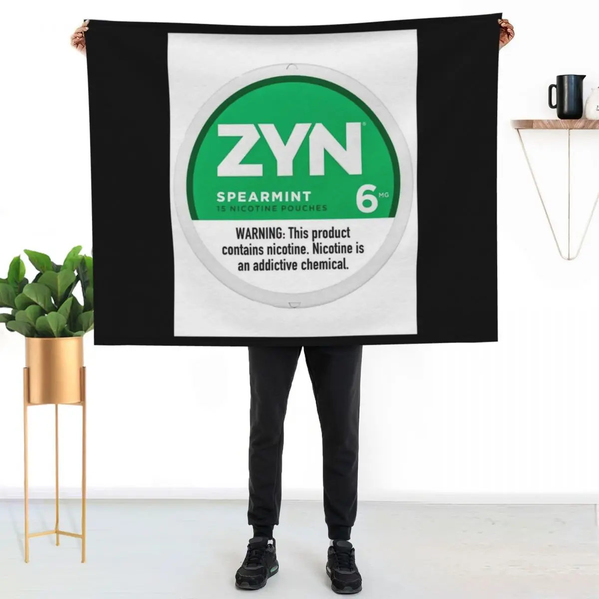 Zyn Shirt Sticker Nicotine Pouches Poster Chill Cool Mint Throw Blanket Faux Fur Soft Warm Blanket for Bed
Zyn Shirt Sticker Nicotine Pouches Poster Chill Cool Mint Throw Blanket Faux Fur Soft Warm Blanket for Bed