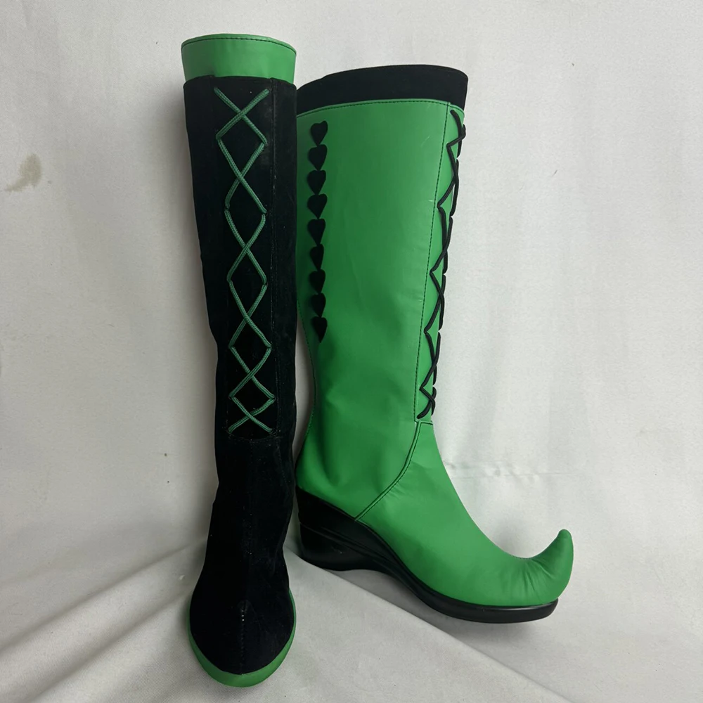 The Freak Circus Harlequin Clown Cosplay Boots – Green Black Long Boots Adult Halloween Carnival Costume Prop Shoes 2026
The Freak Circus Harlequin Clown Cosplay Boots – Green Black Long Boots Adult Halloween Carnival Costume Prop Shoes 2026