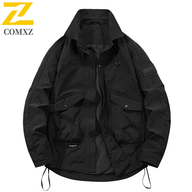 Men's Jacket New Autumn Style Fashionable Versatile Loose Comfortable Breathable Workwear Jacket Outdoor Travel Camping Jacket
Men's Jacket New Autumn Style Fashionable Versatile Loose Comfortable Breathable Workwear Jacket Outdoor Travel Camping Jacket