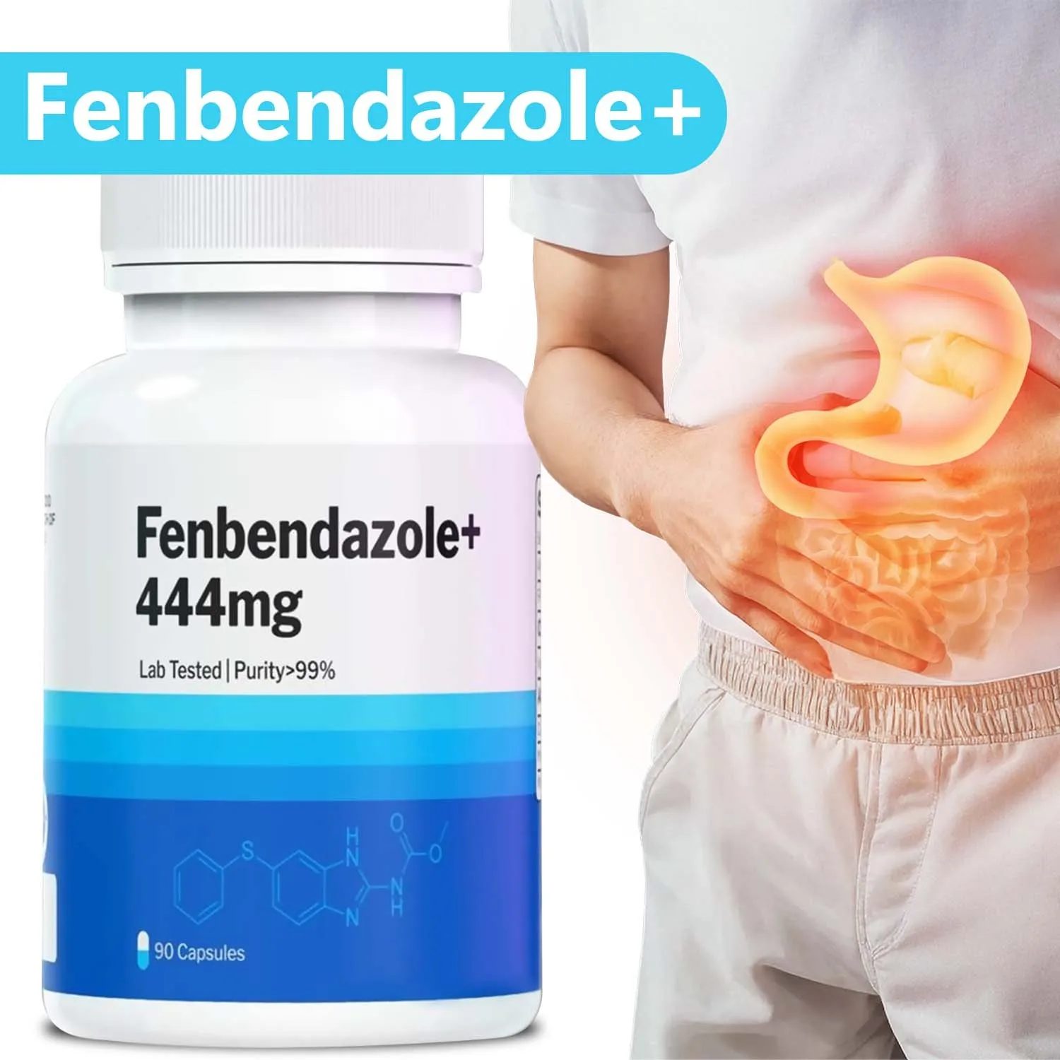 Fenbendazole+ 444 мг - поддерживает детоксикацию кишечника и здоровье пищеварительной системы и способствует обмену веществ.
Fenbendazole+ 444 мг - поддерживает детоксикацию кишечника и здоровье пищеварительной системы и способствует обмену веществ.