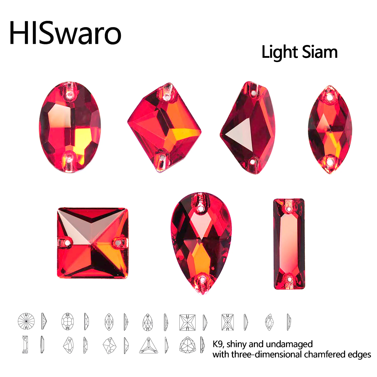 Стразы HISwaro Light Siam, пришивные, красные, стеклянные бусины, хрустальные стразы, декоративные аппликации для свадебных платьев и одежды
Стразы HISwaro Light Siam, пришивные, красные, стеклянные бусины, хрустальные стразы, декоративные аппликации для свадебных платьев и одежды