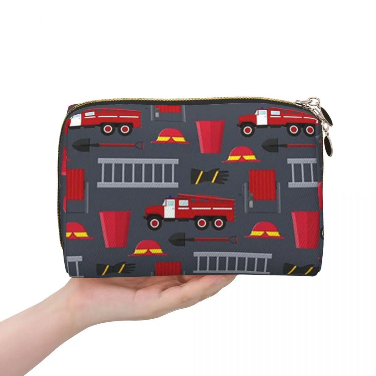 Fire Truck Firefighter Design Pattern Women Cosmetic Bag Travel Makeup Organizer Pouch Toiletry Storage Dopp Kit Case
Fire Truck Firefighter Design Pattern Women Cosmetic Bag Travel Makeup Organizer Pouch Toiletry Storage Dopp Kit Case
