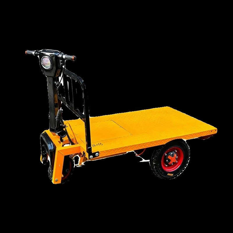 ZK electric flat truck breeding feeding truck construction site brick pulling goods three-wheeled trolley 
ZK electric flat truck breeding feeding truck construction site brick pulling goods three-wheeled trolley