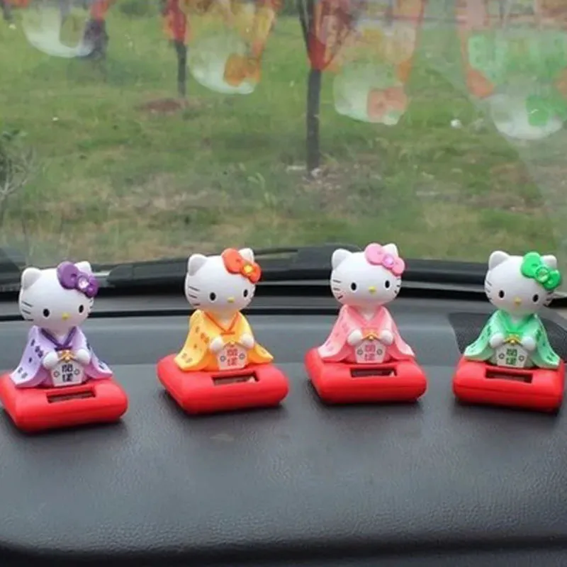 Kawaii Sanrio Hello Kitty Car Decoration Accessories Cartoon Cute Anime Car Ornament Solar Shake Head Doll Girl's Gifts Toys
Kawaii Sanrio Hello Kitty Car Decoration Accessories Cartoon Cute Anime Car Ornament Solar Shake Head Doll Girl's Gifts Toys