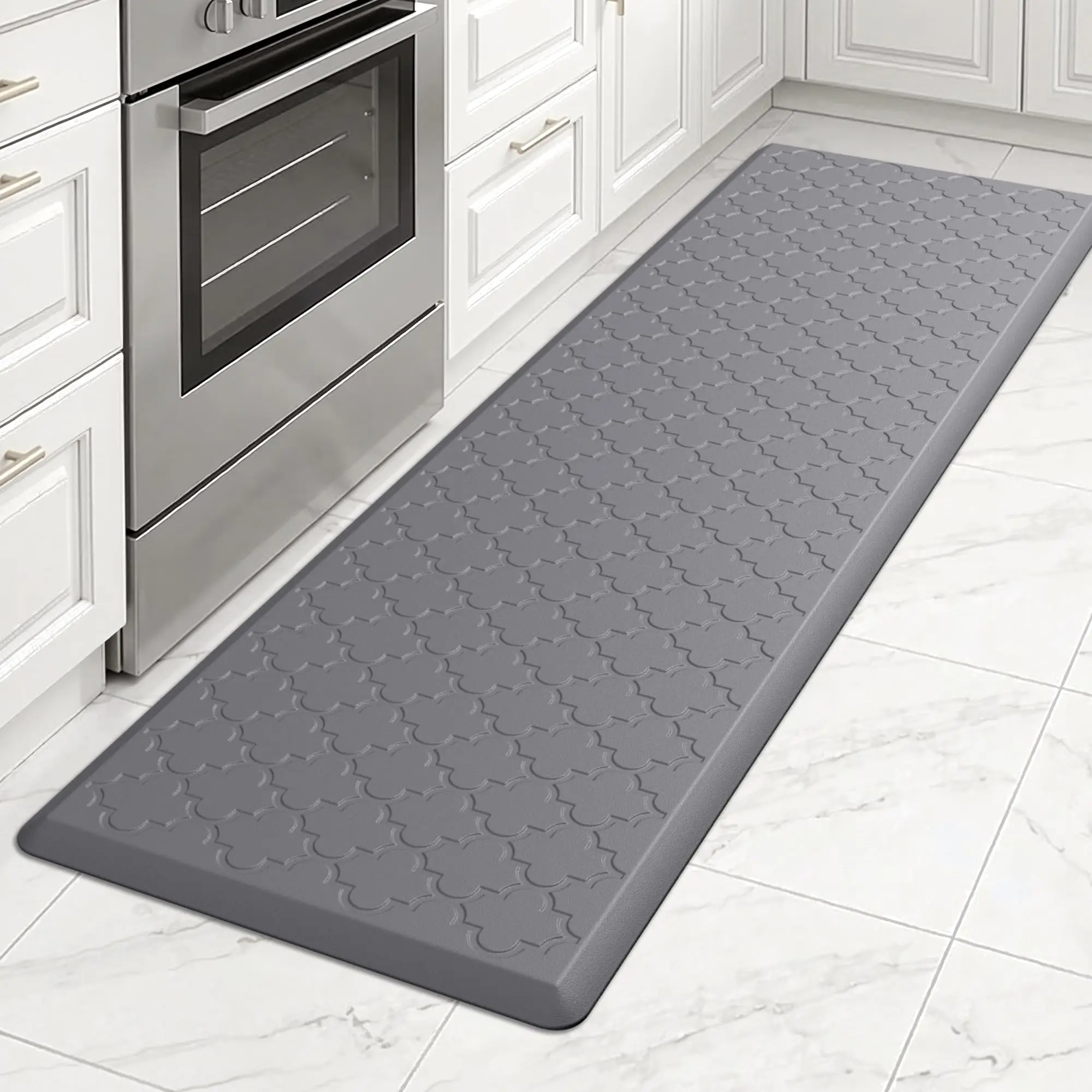 Kitchen Mat Cushioned Anti Fatigue for Floor, Non-Slip Waterproof Comfort Rug for Kitchen Sink, Standing Desk & Laundry
Kitchen Mat Cushioned Anti Fatigue for Floor, Non-Slip Waterproof Comfort Rug for Kitchen Sink, Standing Desk & Laundry