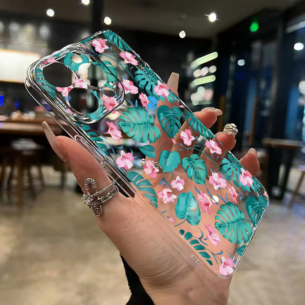 Silicone Flower For Realme 13 12 10 Pro Plus 12x Narzo 70 50 Pro GT Master Q3 Pro Summer Flowering Plant Clear Soft Phone Case
Silicone Flower For Realme 13 12 10 Pro Plus 12x Narzo 70 50 Pro GT Master Q3 Pro Summer Flowering Plant Clear Soft Phone Case