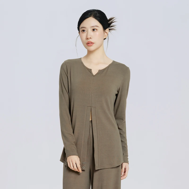 Dance Tops for Women Adults Front Cross Ballet Tops Girls Teen Long Sleeve Modern Dance Tops Two-way Wear Style Blouse
Dance Tops for Women Adults Front Cross Ballet Tops Girls Teen Long Sleeve Modern Dance Tops Two-way Wear Style Blouse
