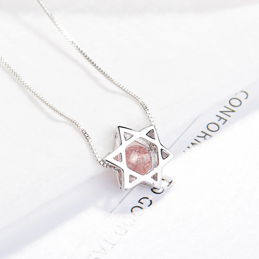 Fashion 925 Sterling Silver Star Crystal Necklaces For Women Luxury Elegant Jewelry Accessories Wholesale Female
Fashion 925 Sterling Silver Star Crystal Necklaces For Women Luxury Elegant Jewelry Accessories Wholesale Female