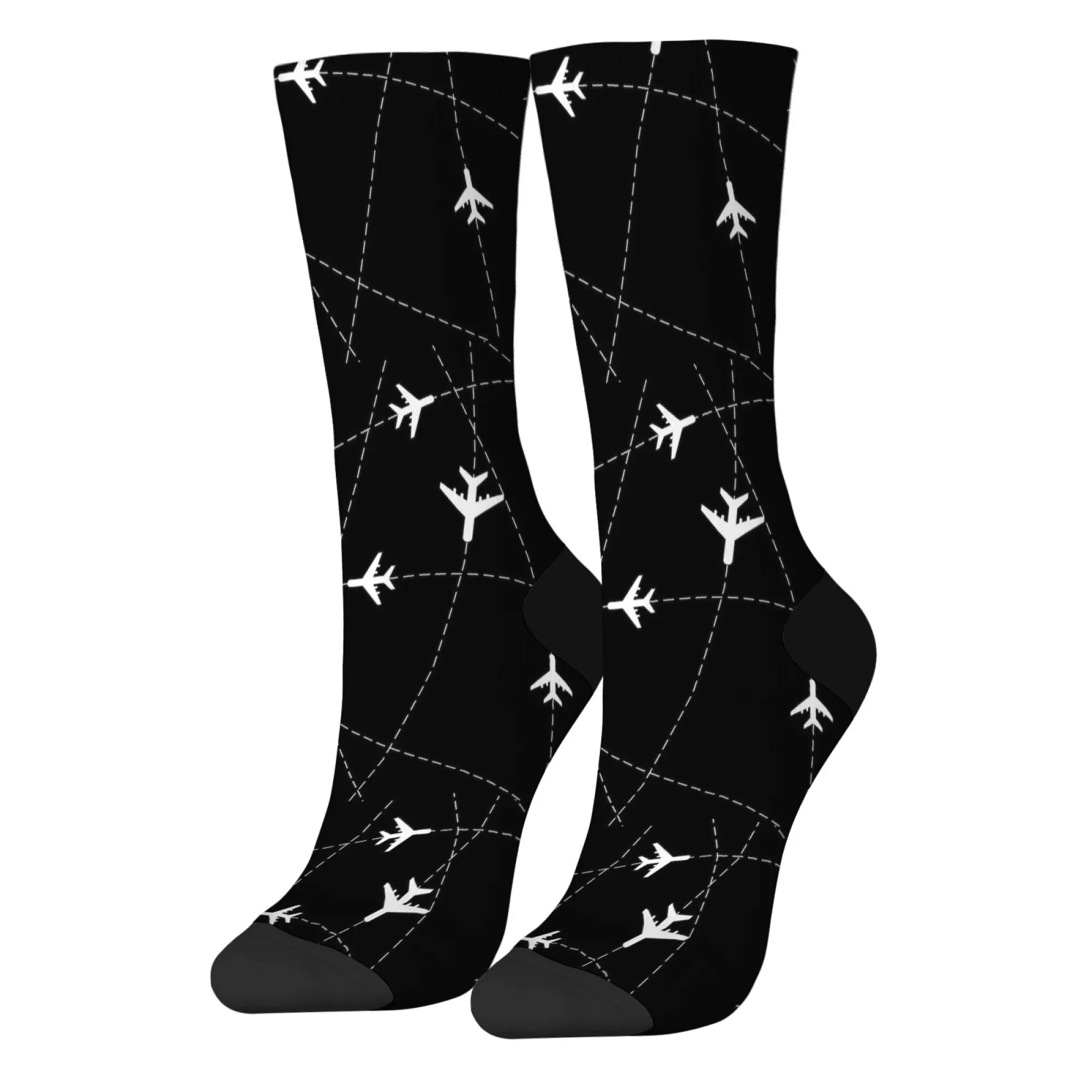 Vibrant Flight Pattern Mid Crew Socks for Men Breathable Comfy Non-Slip Graphic Novelty Socks for Daily Wear for Outdoor
Vibrant Flight Pattern Mid Crew Socks for Men Breathable Comfy Non-Slip Graphic Novelty Socks for Daily Wear for Outdoor