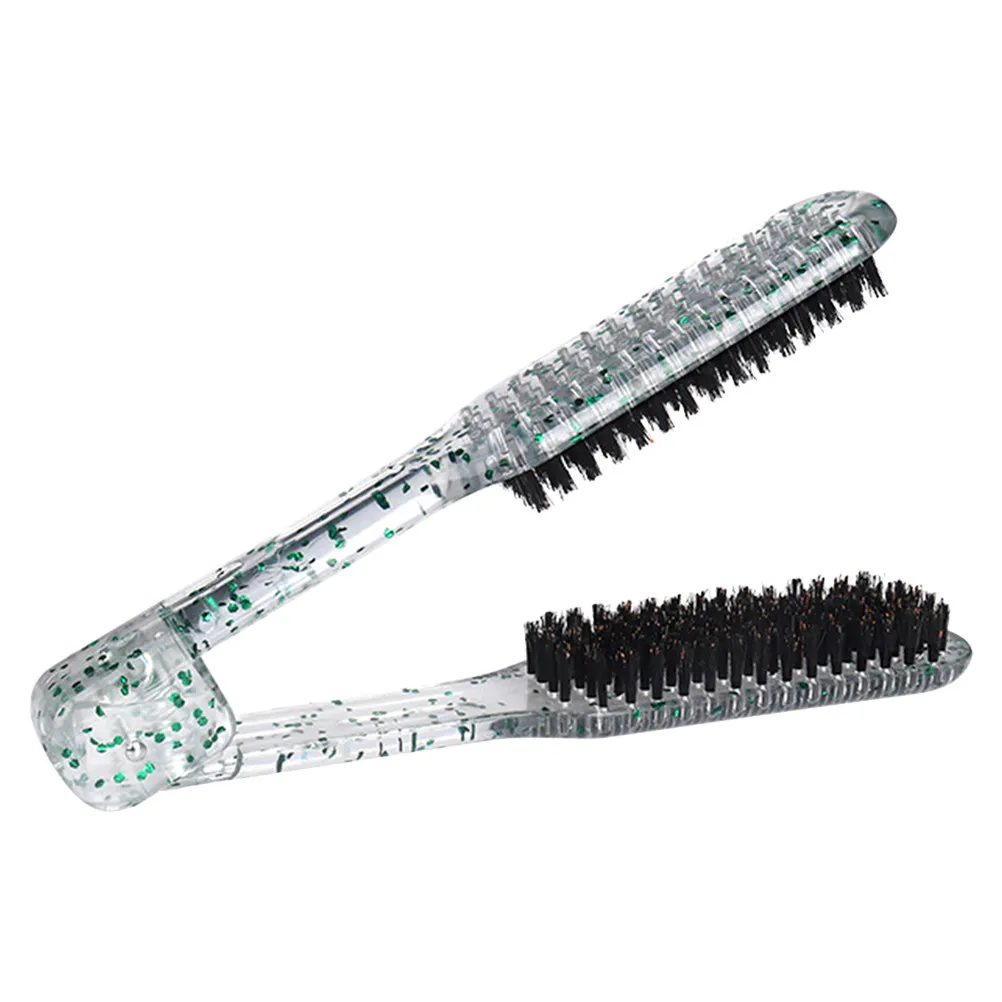 Clamp Hair Brush Double Sided Straightening Comb Detangling Brush for Professional Home Salon Hair Straightener Comb
Clamp Hair Brush Double Sided Straightening Comb Detangling Brush for Professional Home Salon Hair Straightener Comb