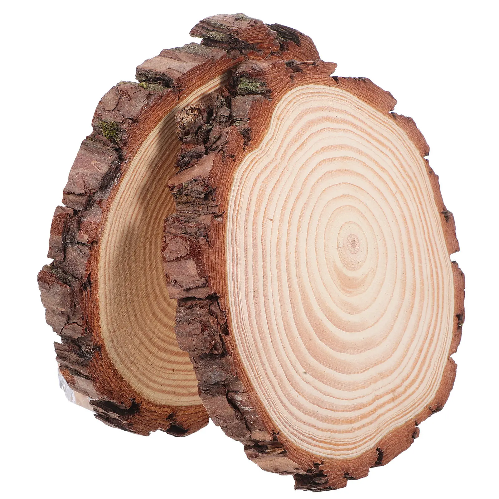2 Pcs Small Unfinished Natural Wood Slices Diy Round Chips Rustic Log Ornaments Discs for Crafts Display
2 Pcs Small Unfinished Natural Wood Slices Diy Round Chips Rustic Log Ornaments Discs for Crafts Display